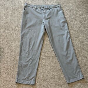 Lululemon ABC Men's Gray “Silver Drop Pants Size 38